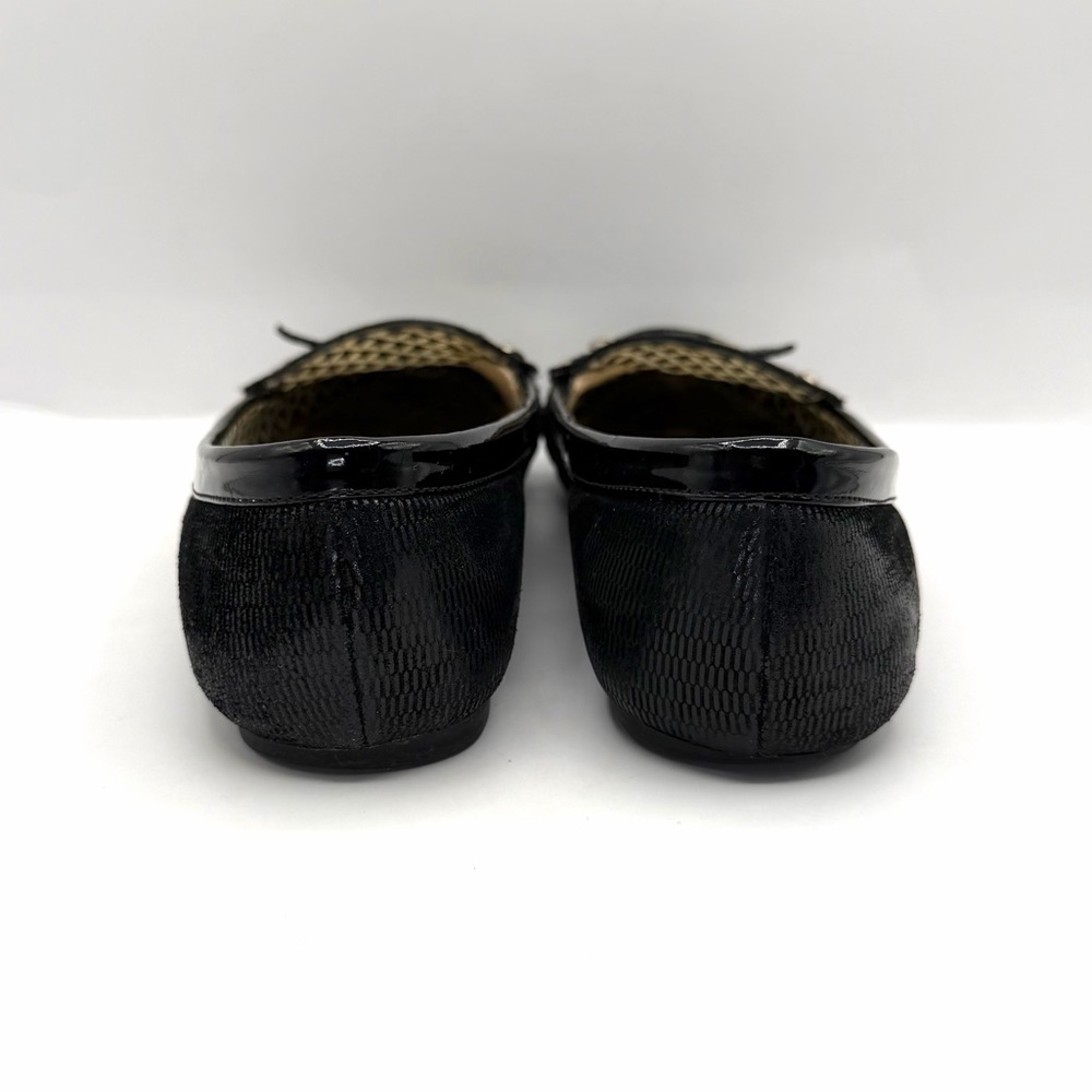 ANNE KLEIN iFlex Loafers Flats Black 6.5M AKSAVIHA Buckle Casual Work - Picture 7 of 8